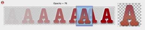opacity slider