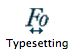 typesetting icon