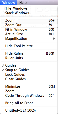 window menu window menu